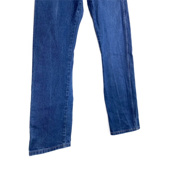 Wrangler Cowboy Cut Slim Fit‎ High Waisted Jeans, Prewashed Indigo - Size 9x32 - Picture 6 of 11